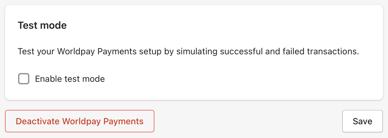 Manage page screenshot